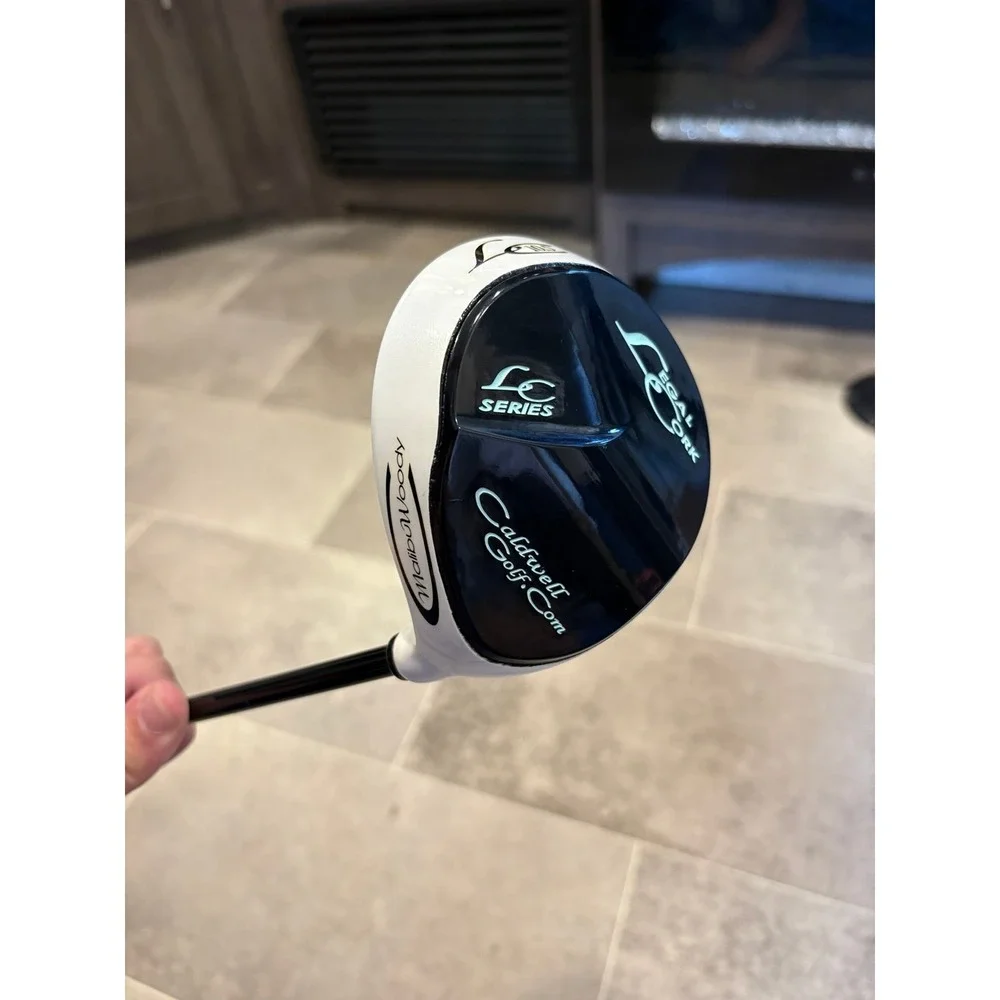 Caldwell Golf Malibu Woody 10.5° Driver LC Series Pershing 65-S w/ Cover